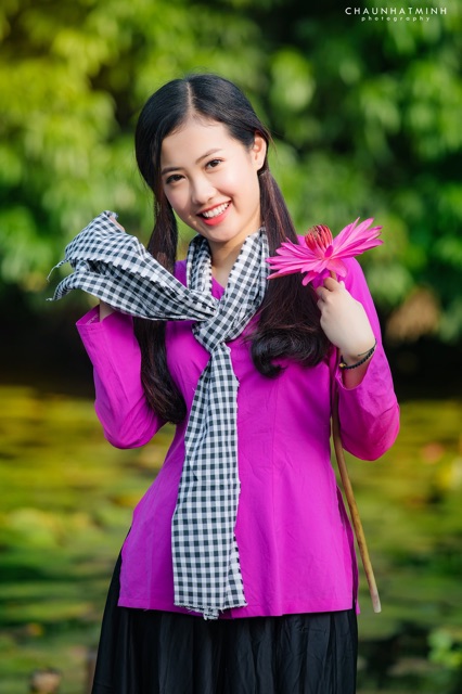 Set áo bà ba kèm váy đụp
