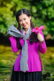 Set áo bà ba kèm váy đụp