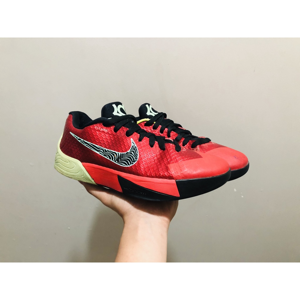 Giày Bóng Rổ Real 2Hand NIKE KD Trey II EP Action Red Mint - Size 41