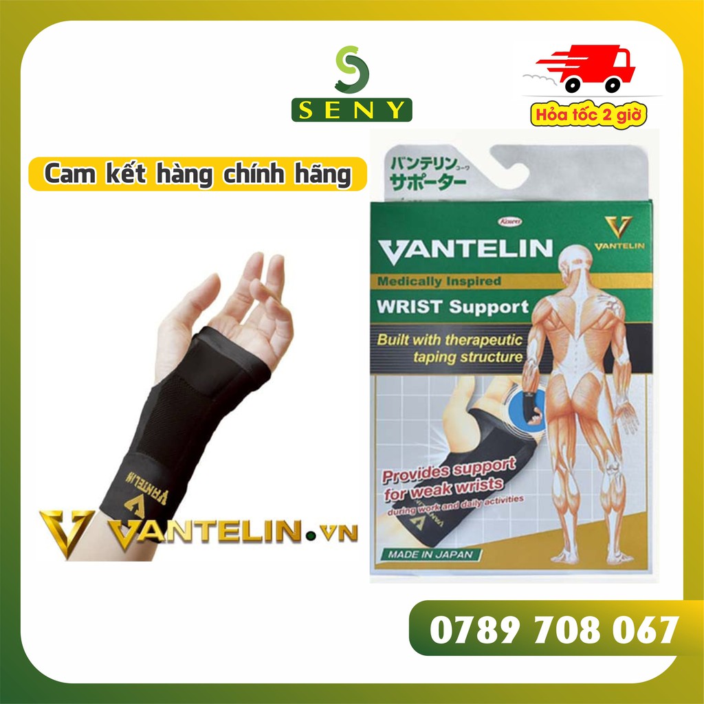 [Chính Hãng] Băng bảo vệ cổ tay Vantelin dùng băng cổ tay tập gym, thể thao, bảo vệ cổ tay chấn thương