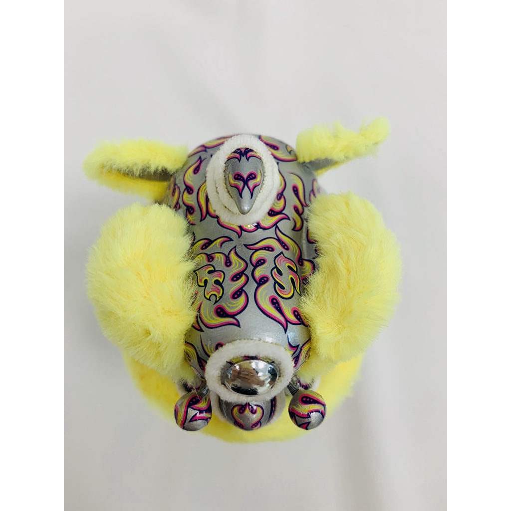 雄狮之王-黄色 Tượng Sư Tử Nhảy Múa Bằng Nhựa resin Thủ Công Trang Trí Năm Mới