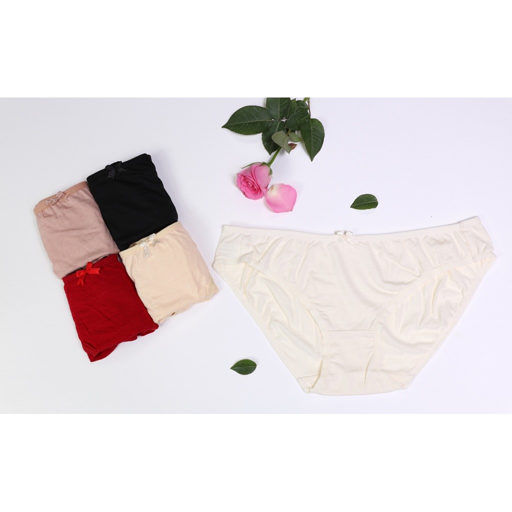 Combo 5 quần lót nữ chất liệu viscose mềm mịn 244