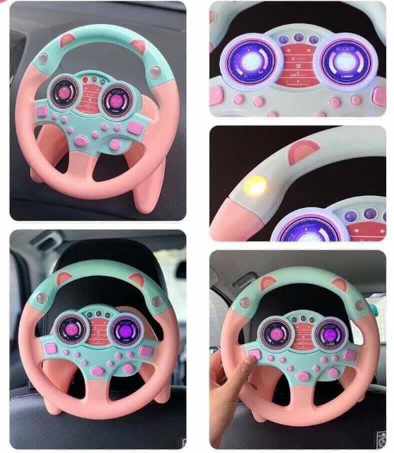 Vô lăng Đồ Chơi Có Nhạc Siêu Hot Sẵn Hàng