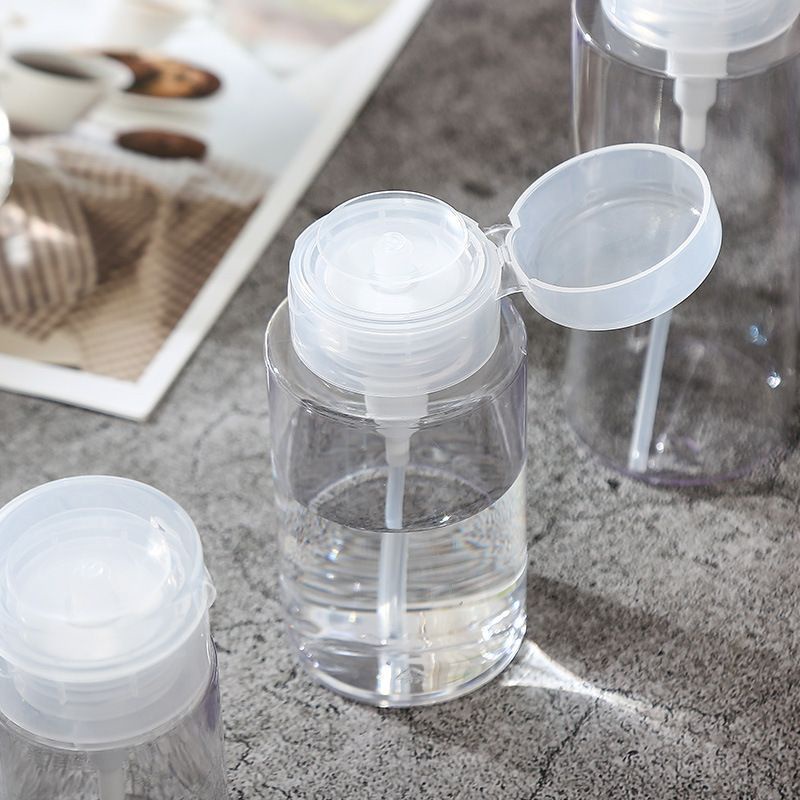 [GIÁ RẺ NHẤT] ❤ [120ml,150ml,200ml] Chai Nhựa Pet Chiết Mỹ Phẩm Toner Có Nút Nhấn Tiện Lợi , Lọ Chiết Nước Tẩy Trang