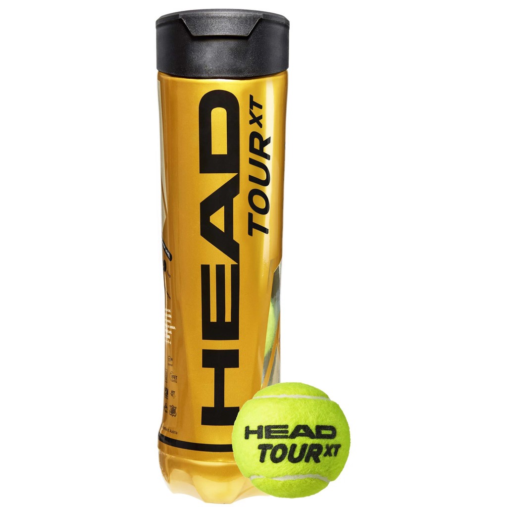 Bóng tennis HEAD TOUR XT cao cấp (Hộp 3 banh, Hộp 4 banh)