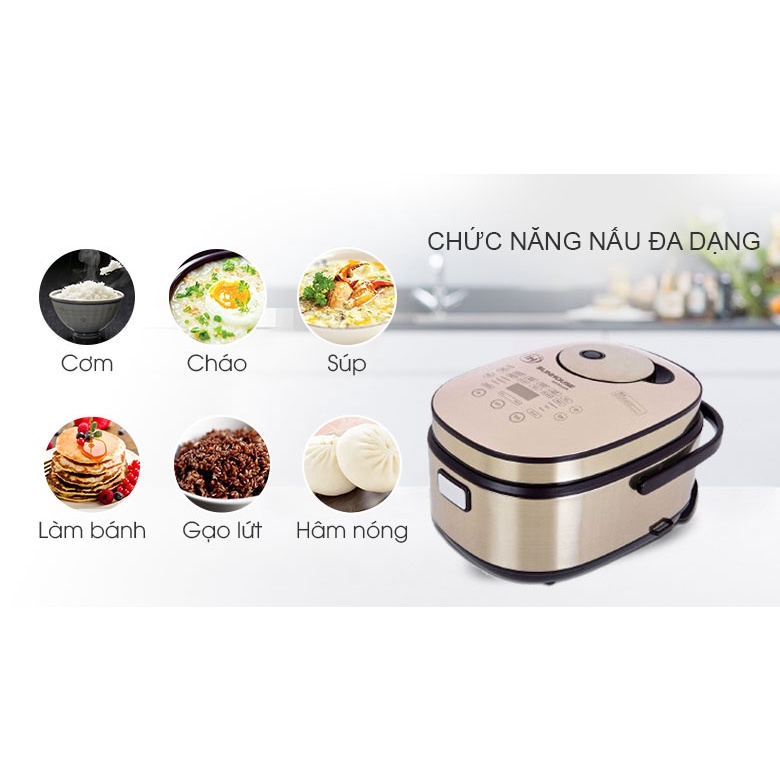 Nồi cơm điện cao tần SUNHOUSE MAMA SHD8955 1.5l- Bảo hành chính hãng 1 năm