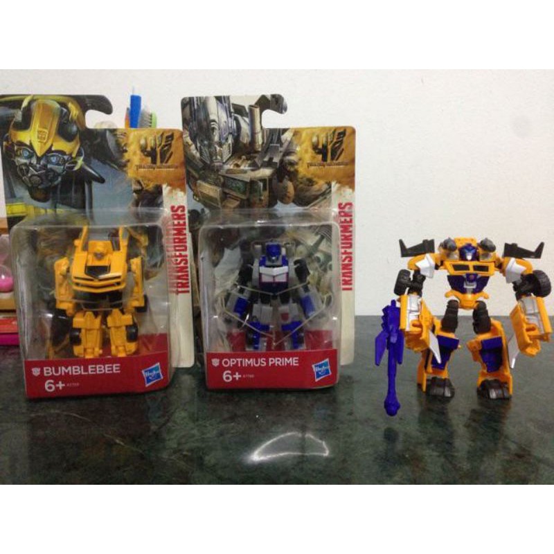 Chính hãng Hasbro Robot Transformers Age of Extinction Mini - Bumblebee (Box)