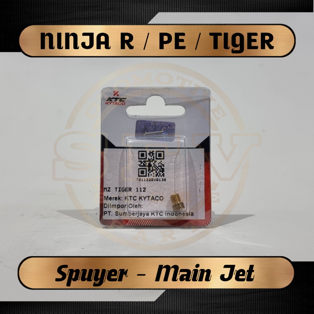 Bộ phận chính Jet PE / Ninja R / Tiger / Mega Pro / GL Pro KTC KYTACO