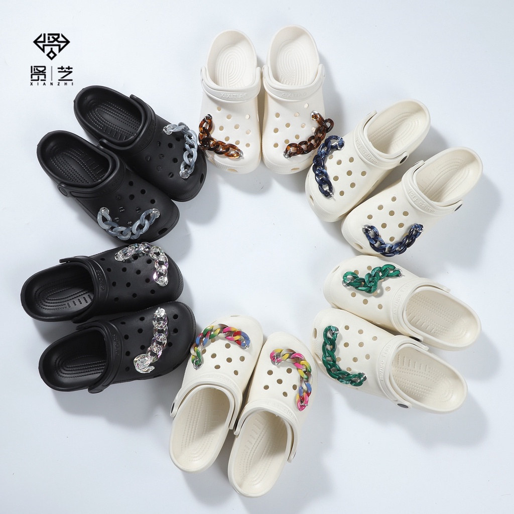 sticker gắn dép cross charm gắn dép cross[Sanrio &amp; Sandwich] Phụ Kiện Miếng Dán Trang Trí Giày Dép crocs jibbitz diy