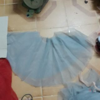 Voan xốp khúc cắt dư