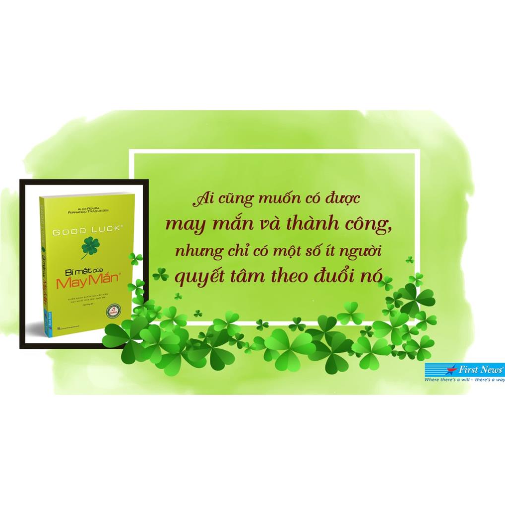 Sách - Bí Mật Của May Mắn (Khổ lớn) - First News
