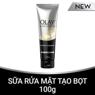 Sữa rửa mặt tạo bọt Olay Total Effects 7 in 1 Foaming Cleanser 100g