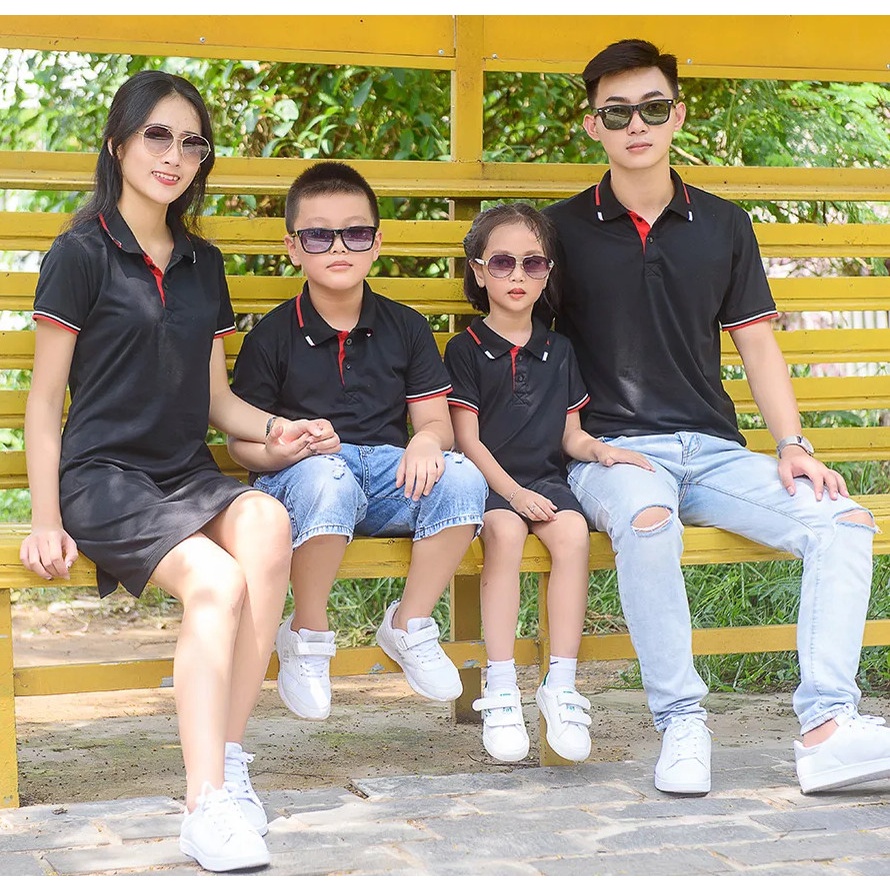 Áo váy gia đình hàng loại 1 chất đẹp. Family store