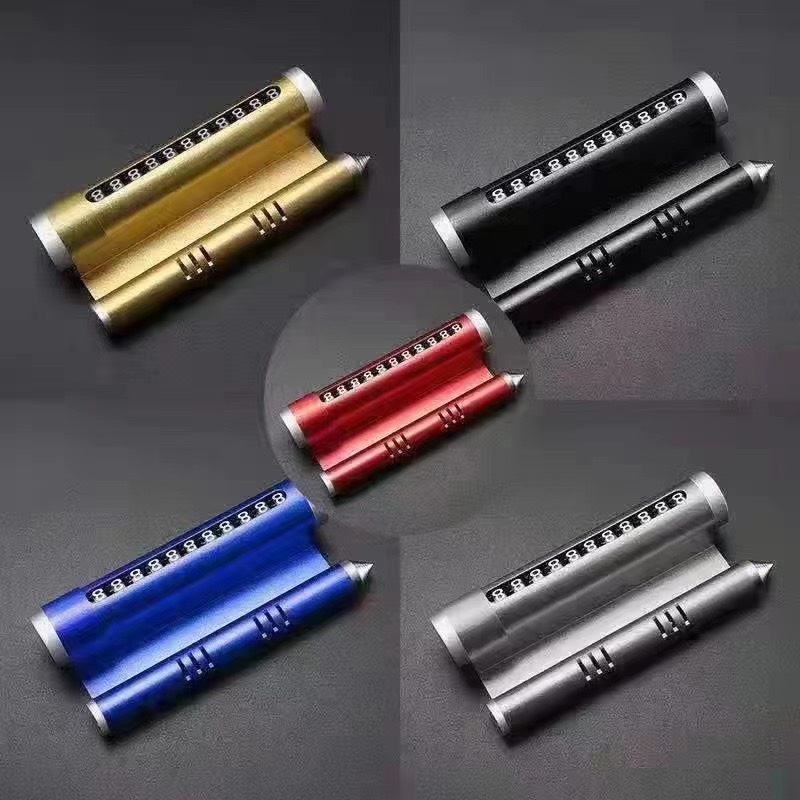 Bảng Ghi Số Điện Thoại 3 Trong 1 Trên Ô Tô - Thẻ Ghi Số Điện Thoại Để Taplo Ô Tô Kiêm Giá Đỡ Điện Thoại Và Búa Phá Kính