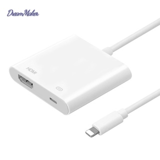Cáp chuyển đổi cổng lightning sang hdmi av tv cho apple iphone x 8 7 6 plus ipad