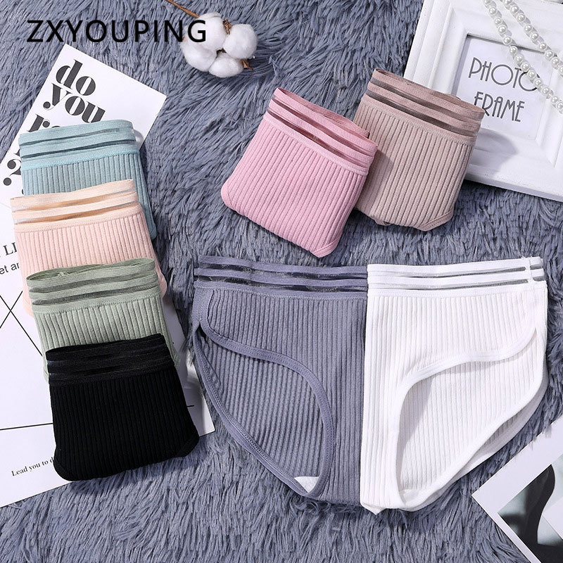 Quần lót zxyouping cotton không đường may size lớn L-XXL