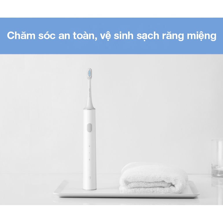 Bàn chải điện siêu âm Xiaomi Mijia Sonic T300 model MES602