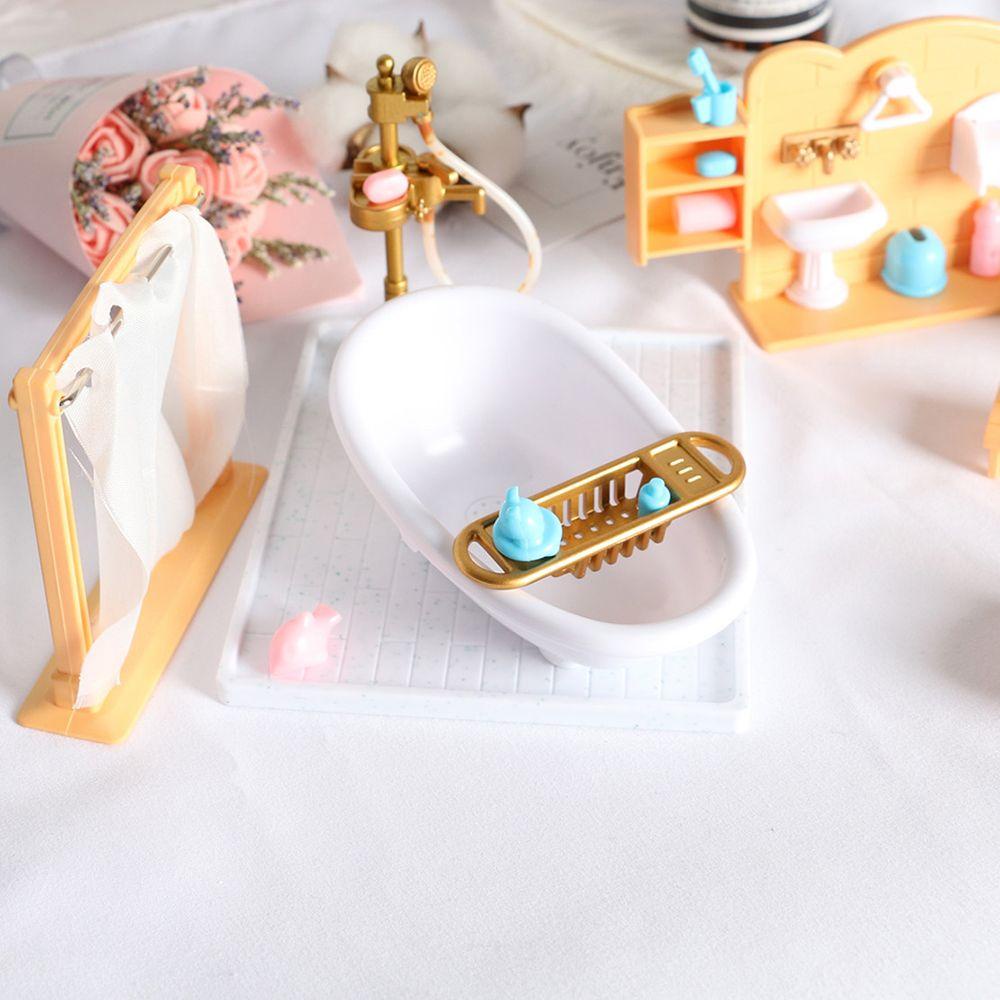 Mô Hình Chậu Rửa Mặt Dùng Làm Đạo Cụ Chụp Ảnh Cho Nhà Búp Bê