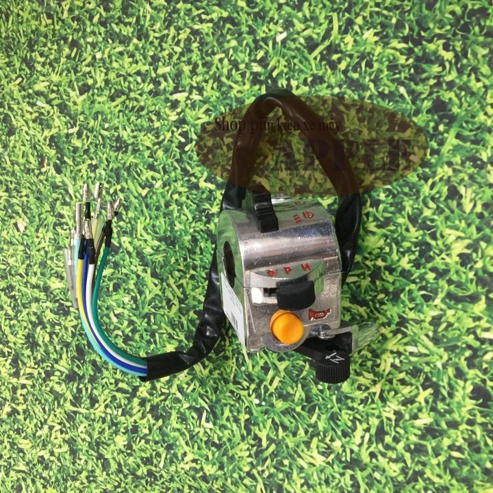 Cụm công tắc tay lái xe CUB 81 BÊN TRÁI - Cùm công tắc bên trái tay lái xe Cub 81 - A2004