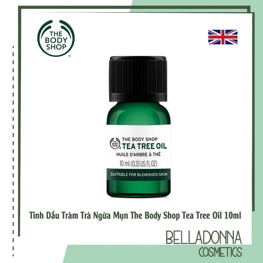 Tinh Dầu Tràm Trà Cho Da Mụn The Body Shop Tea Tree Oil 10ML