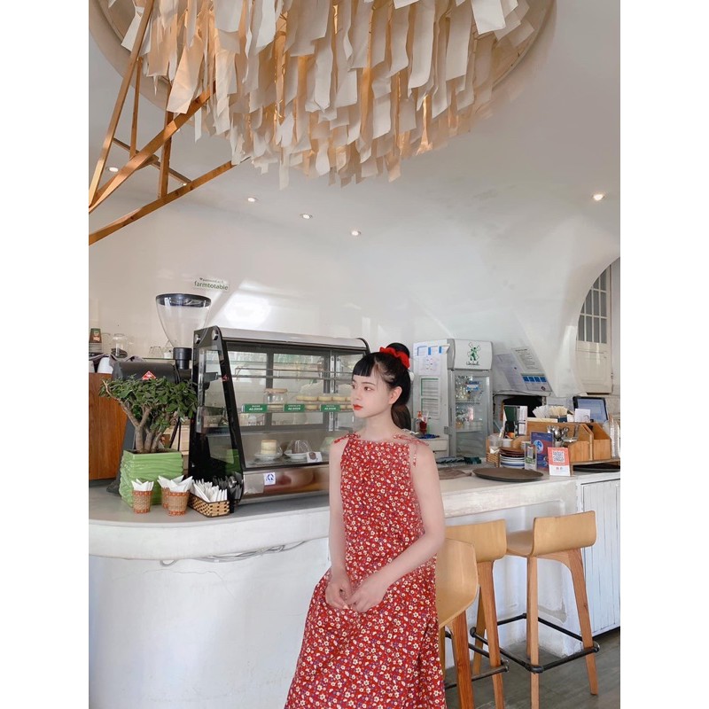 Váy hoa nhí hai dây