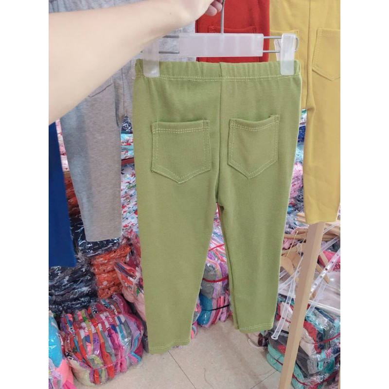 Quần tăm dáng jeans siêu chất cho bé 8-16kg