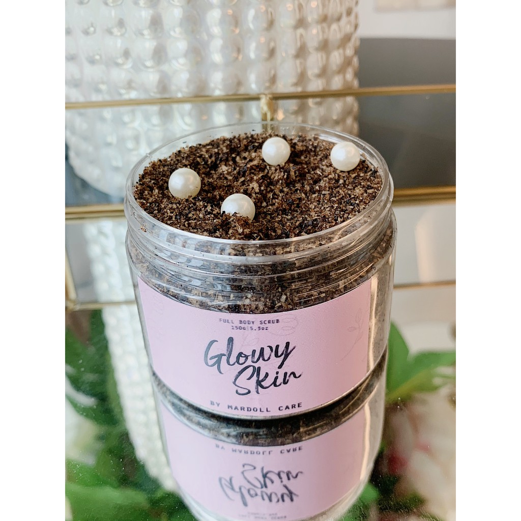 GLOWY SKIN - Tẩy tế bào chết cà phê cacao vỏ cam