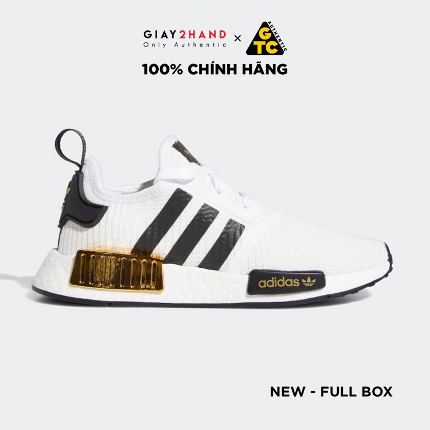 (AUTHENTIC 100%) GIÀY SNEAKER THỂ THAO NỮ ADIDAS MND R1 METALLIC GOLD WHITE - CHÍNH HÃNG 100%