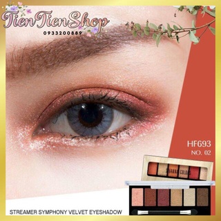 Phấn mắt Sivanna 6 ô Streamer velvet
