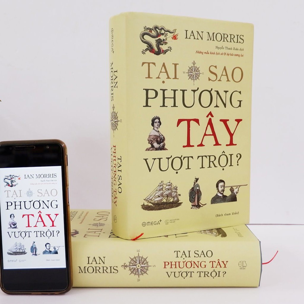 Sách - Tại sao phương Tây vượt trội? Tặng Kèm Bookmark