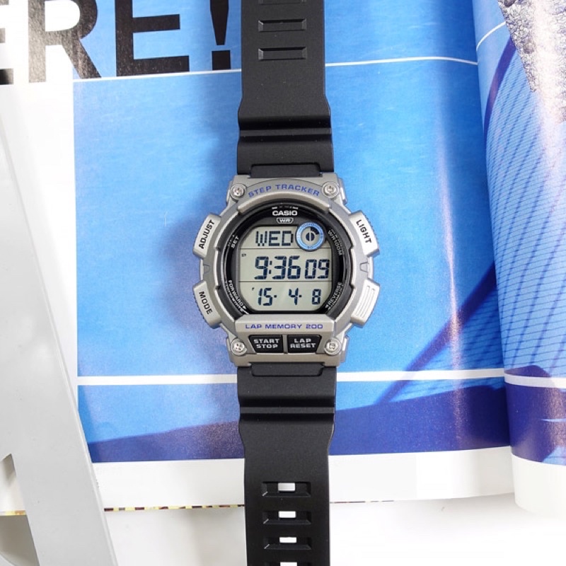 Đồng hồ Casio Nam WS-2100H-1A2VDF Mặt Điện Tử | Chống Nước WR100M