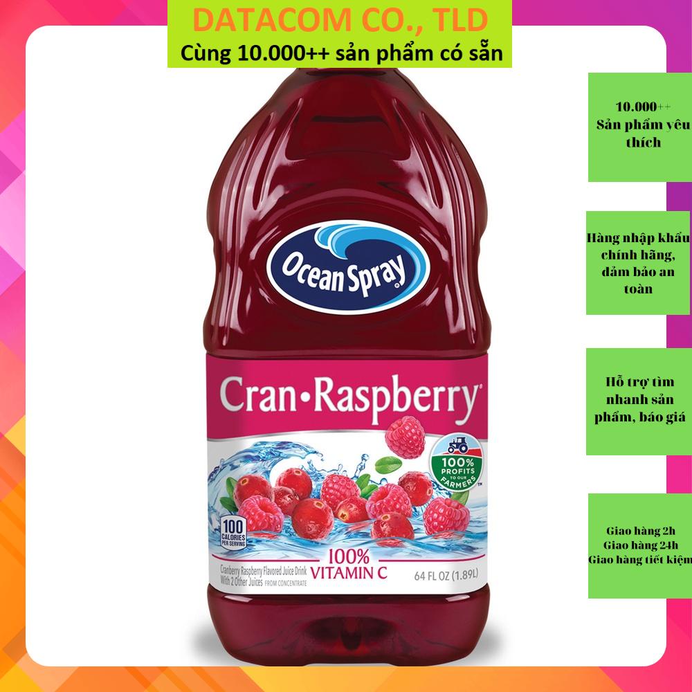 Nước ép hỗ hợp hiệu Ocean Spray Cranberry- Raspberry Juice  1.89L