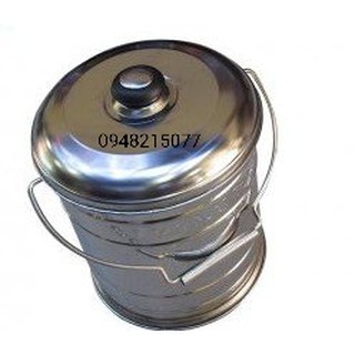 Xô Inox 304 Có Nắp