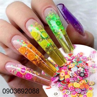 Phụ kiện trang trí móng - vật dụng, trái cây móng tay Nail trái cây trang trí