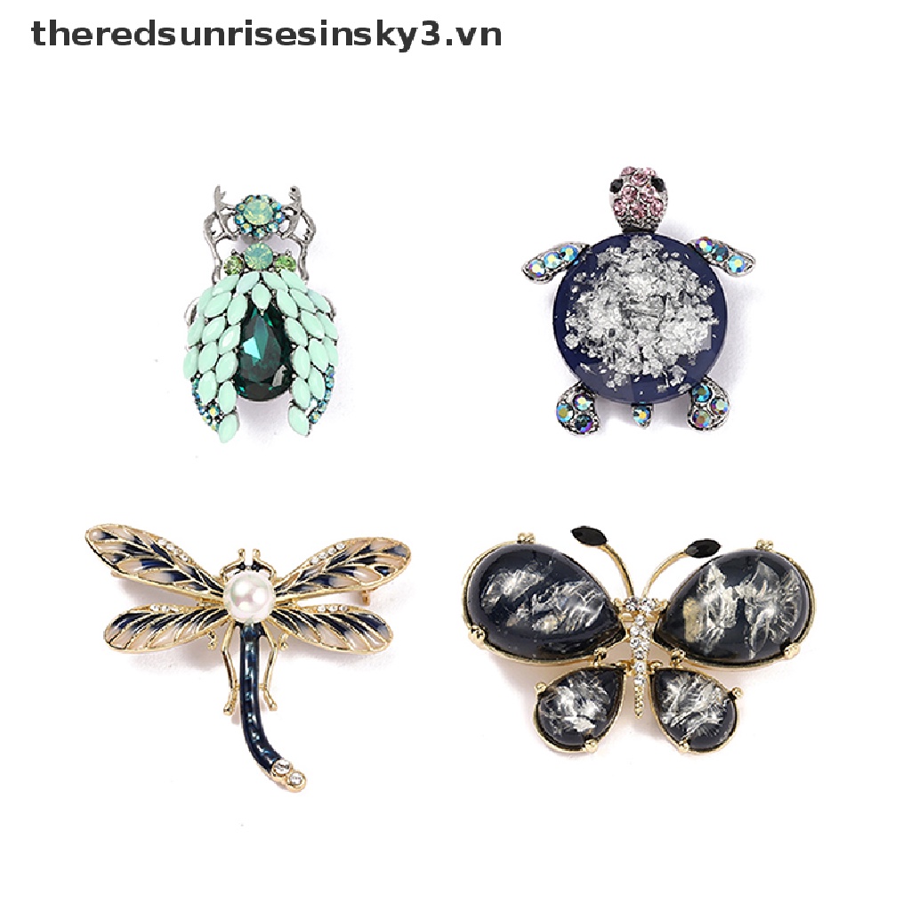 Ghim Cài Áo Hình Côn Trùng Độc Đáo Thời Trang