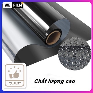 Phim dán cửa sổ tạo sự riêng tư một chiều màu xám bạc 30/40/50/60/70/80/90/100cm