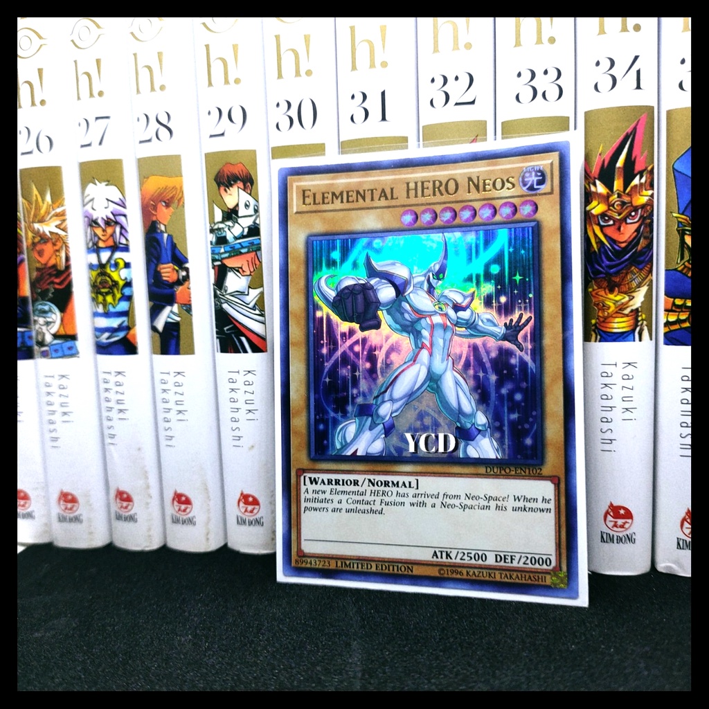 Thẻ bài yugioh chính hãng Elemental Hero Neos –Ultra Rare