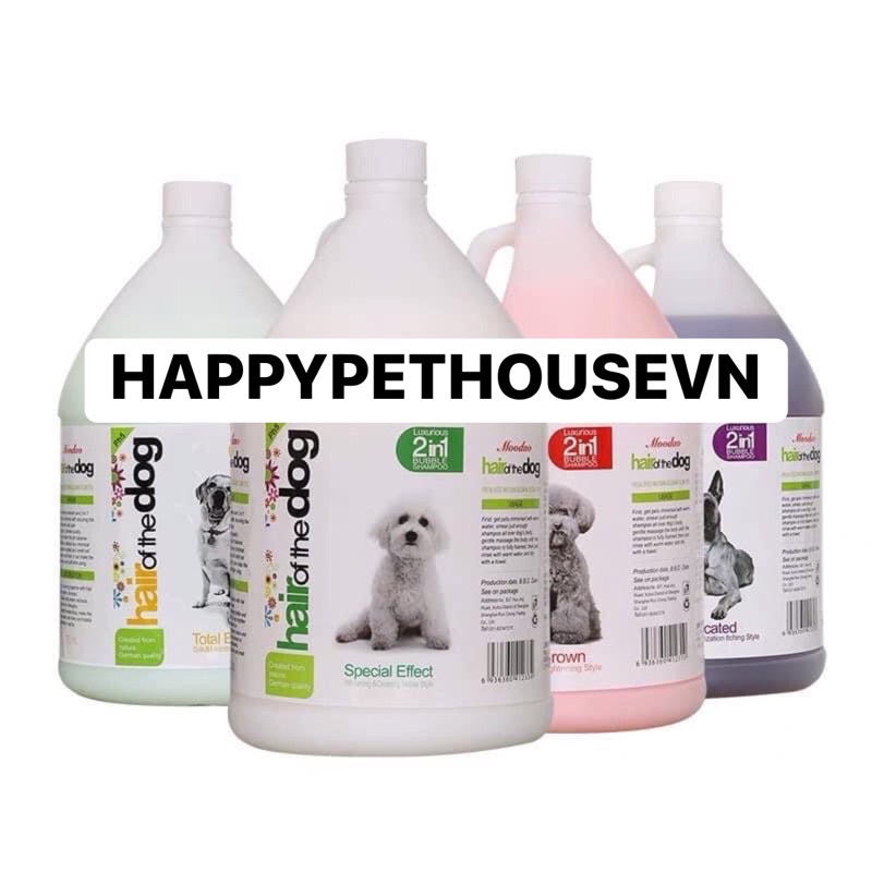 MOODAO SỮA TẮM CHUYÊN DÙNG CHO SPA GROOMING HAIR OR THE DOG