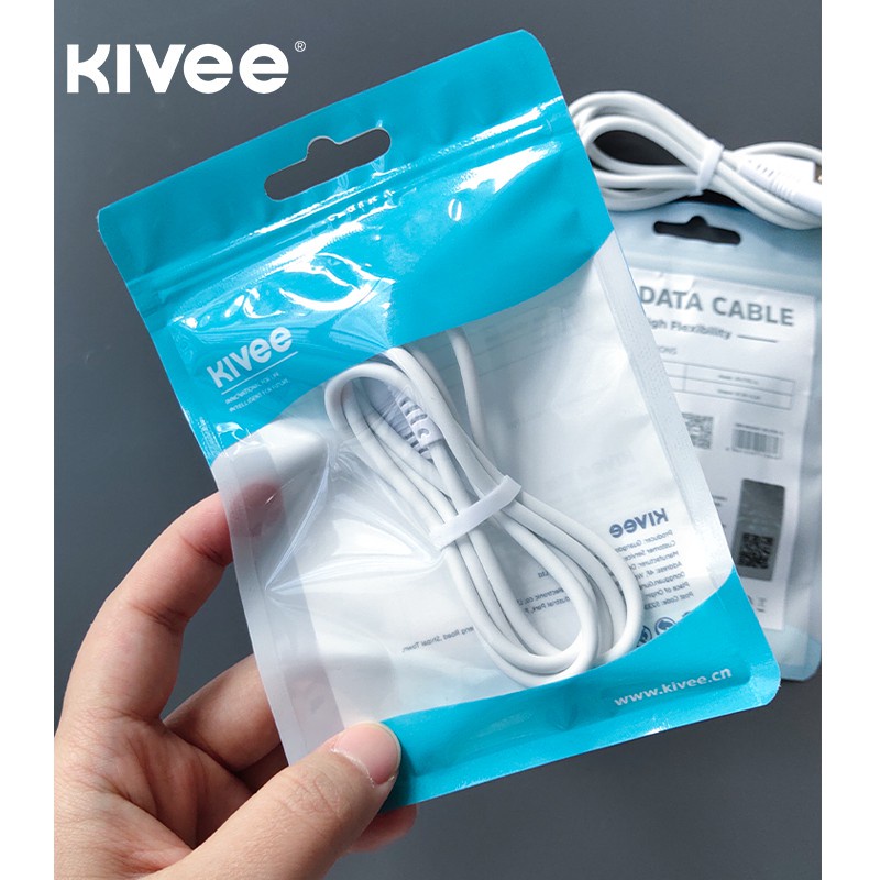 [ Hàng chính hãng Kivee ] Dây Cáp dữ liệu CT01 cổng Lighting / Micro / Type-C 1M