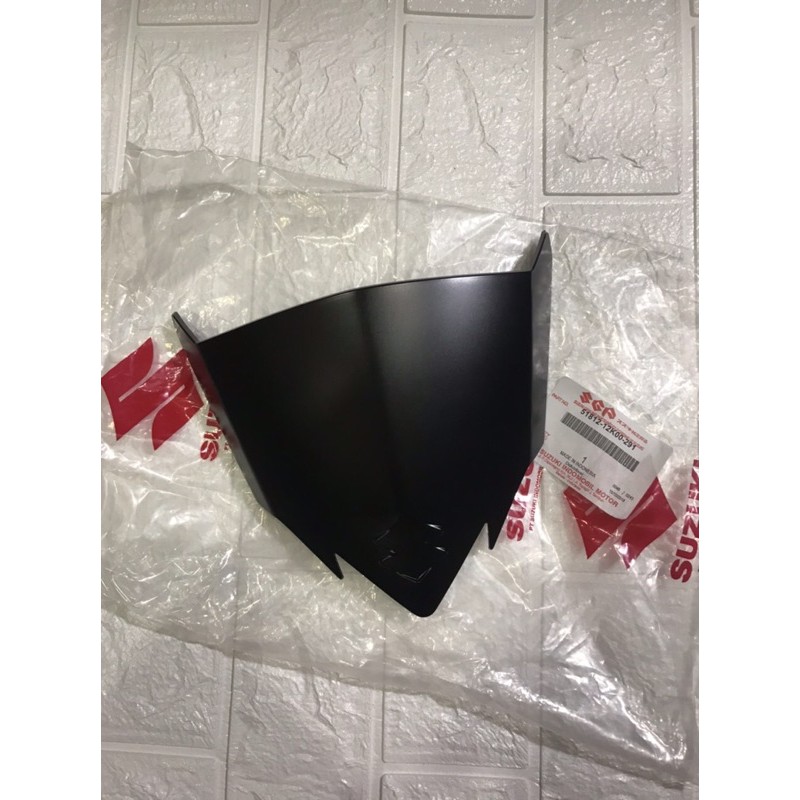 Miếng chắn gió màu đen nhám cho xe satria fi và raider fi