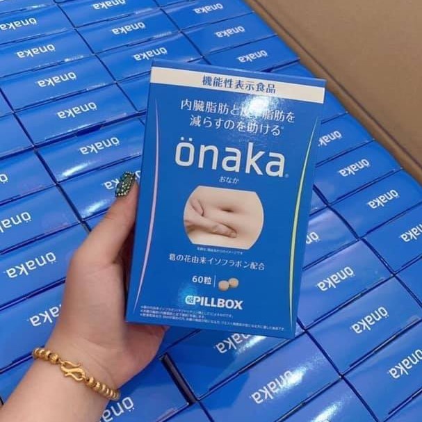 Viên Uống Onaka Pillbox Hỗ Trợ Giảm Mỡ Bụng Nhật Onaka Pillbox - 60 Viên