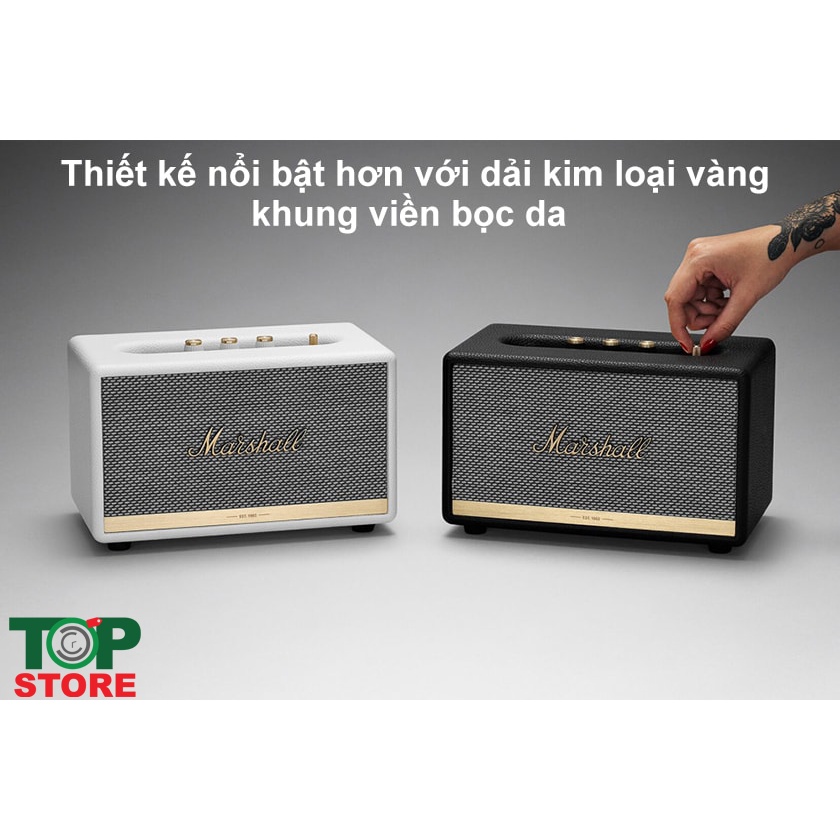 Loa Bluetooth Marshall Acton II  Công Suất 30W Bluetooth 5.0 Qualcomm aptX, Bảo Hành 12 tháng