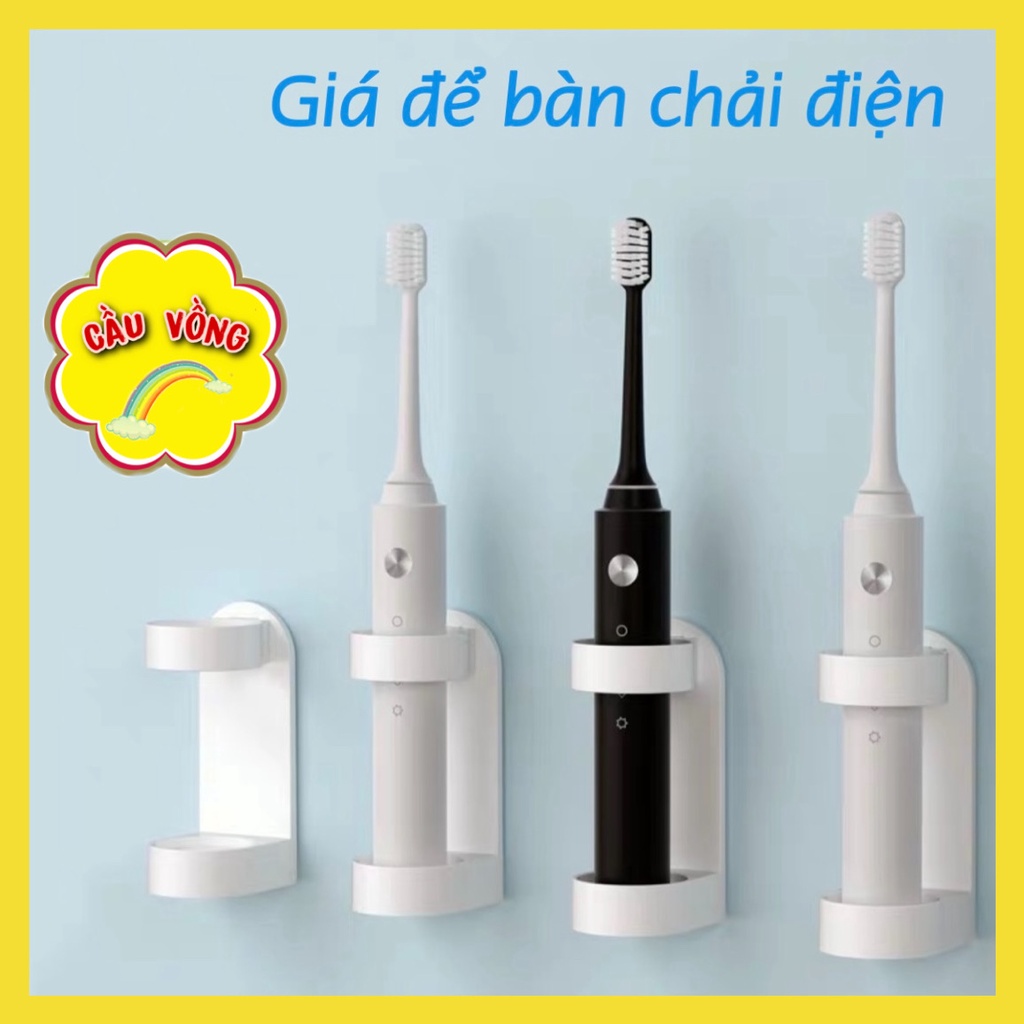 Giá Để Bàn Chải Đánh Răng Điện, gắn tường dễ dàng, an toàn