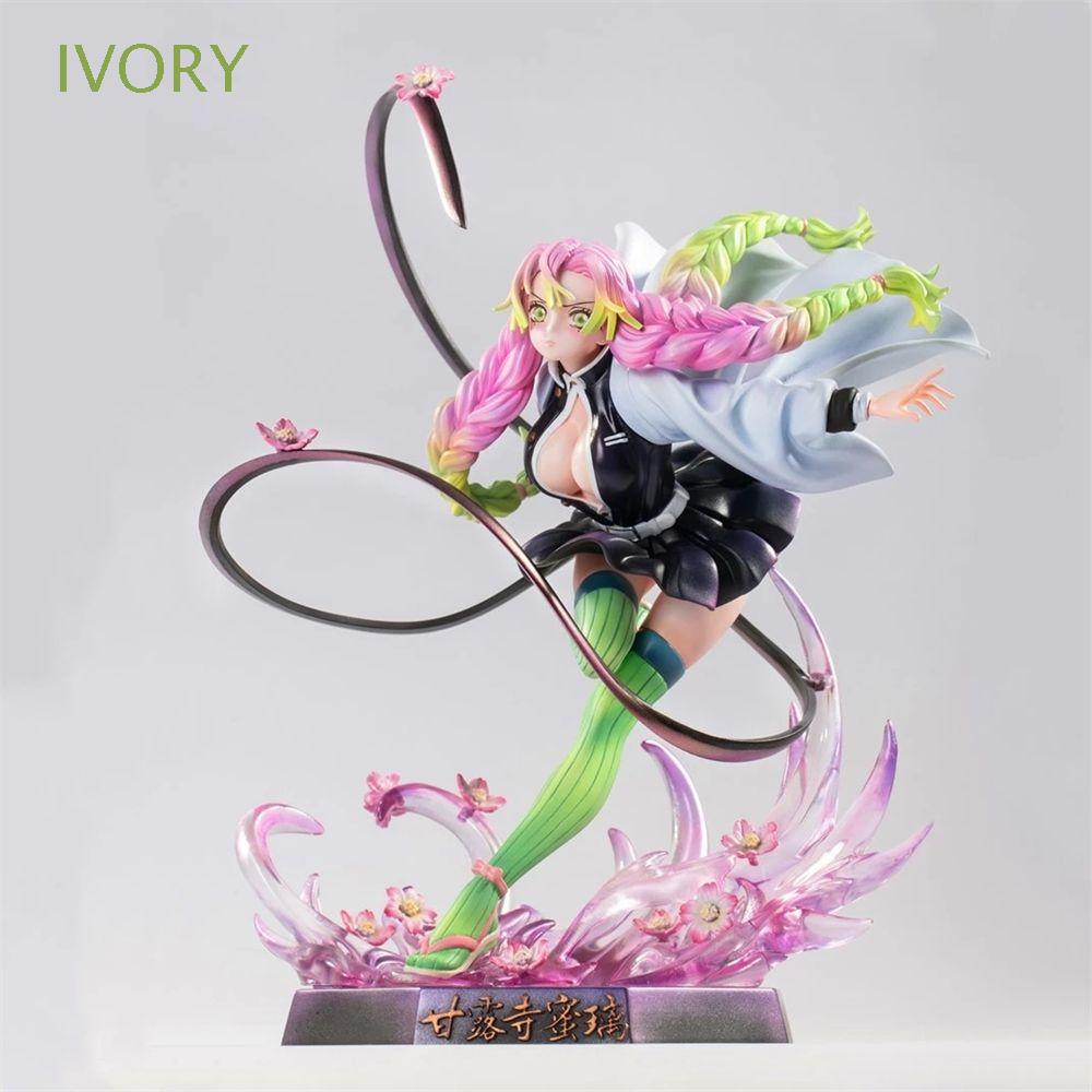 Mô hình nhân vật anime Kimetsu No Yaiba Kanroji Mitsuri bằng PVC 22cm