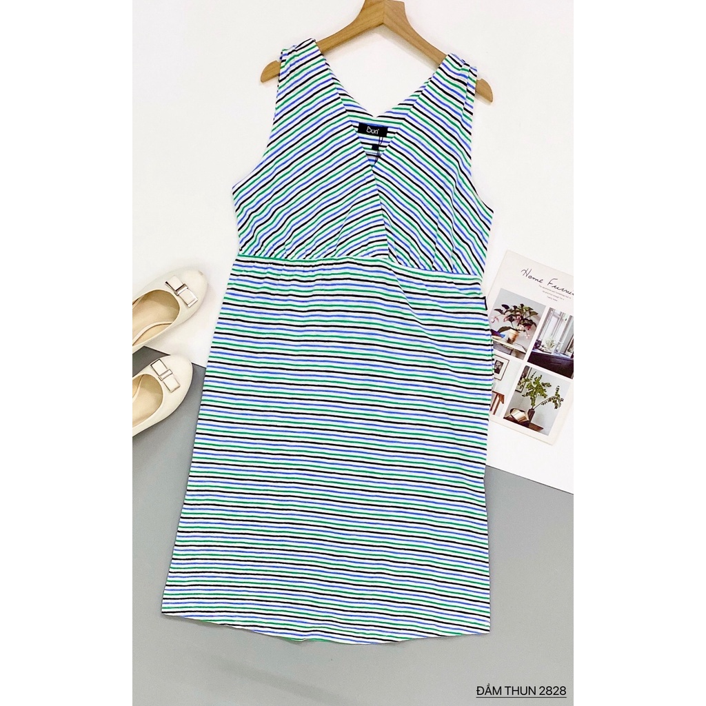 [SIZE 40-65KG] Đầm bầu sát nách vải voan mềm mát dễ thương có size 65kg cao cấp thoáng mát mùa hè không nhăn dài tới gối