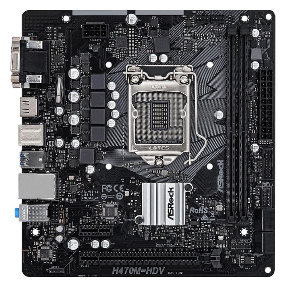 Asrock H470M-HDV - Mainboard Socket 1200