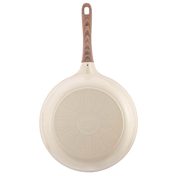 Chảo đúc chống dính Ceramic, đáy từ Greencook GCP03-20IH  20cm / GCP03-24IH  24cm / GCP03-26IH  26cm / GCP03-28IH  28cm