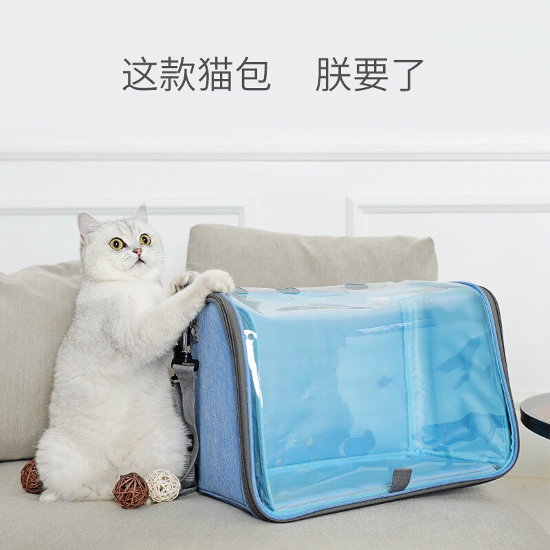 Túi vận chuyển mèo 3 trong 1