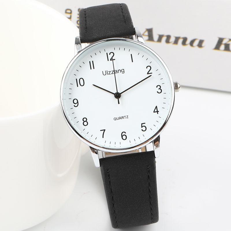 Đồng hồ đặc biệt dành cho các kỳ thi Nam và Nữ học sinh trung học Xu hướng Hàn Quốc Đơn giản Mori Quartz Đồng hồ nữ tron