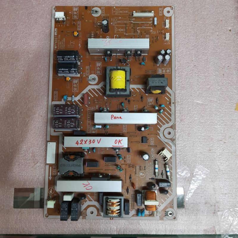 Bo mạch tivi Panasonic 42X30V,bo xử lý, khiển,nguồn,main chính,chủ,cao áp nhỏ,cao áp nhỏ